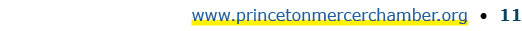 www.princetonmercerchamber.org • 11