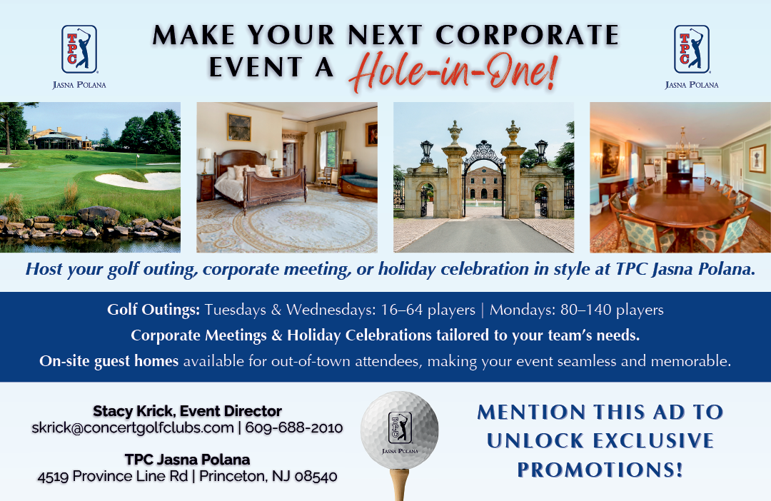 A flyer advertises an event at a golf club. AI generated content
