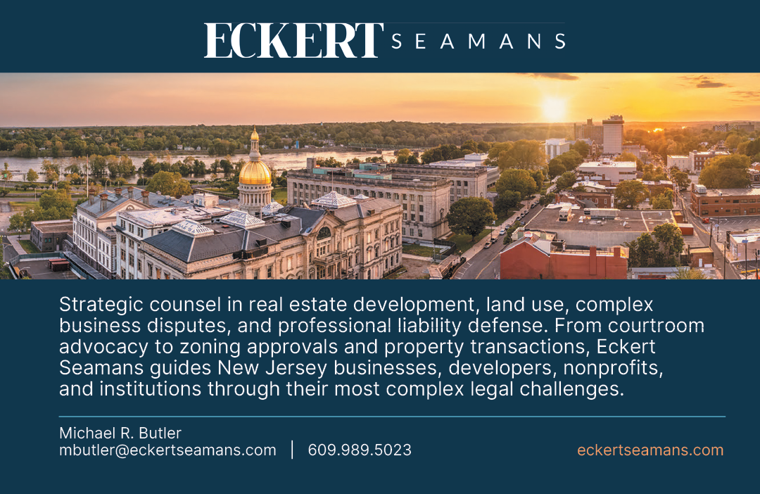 A business advertisement for Eckert Seamans law firm. AI generated content