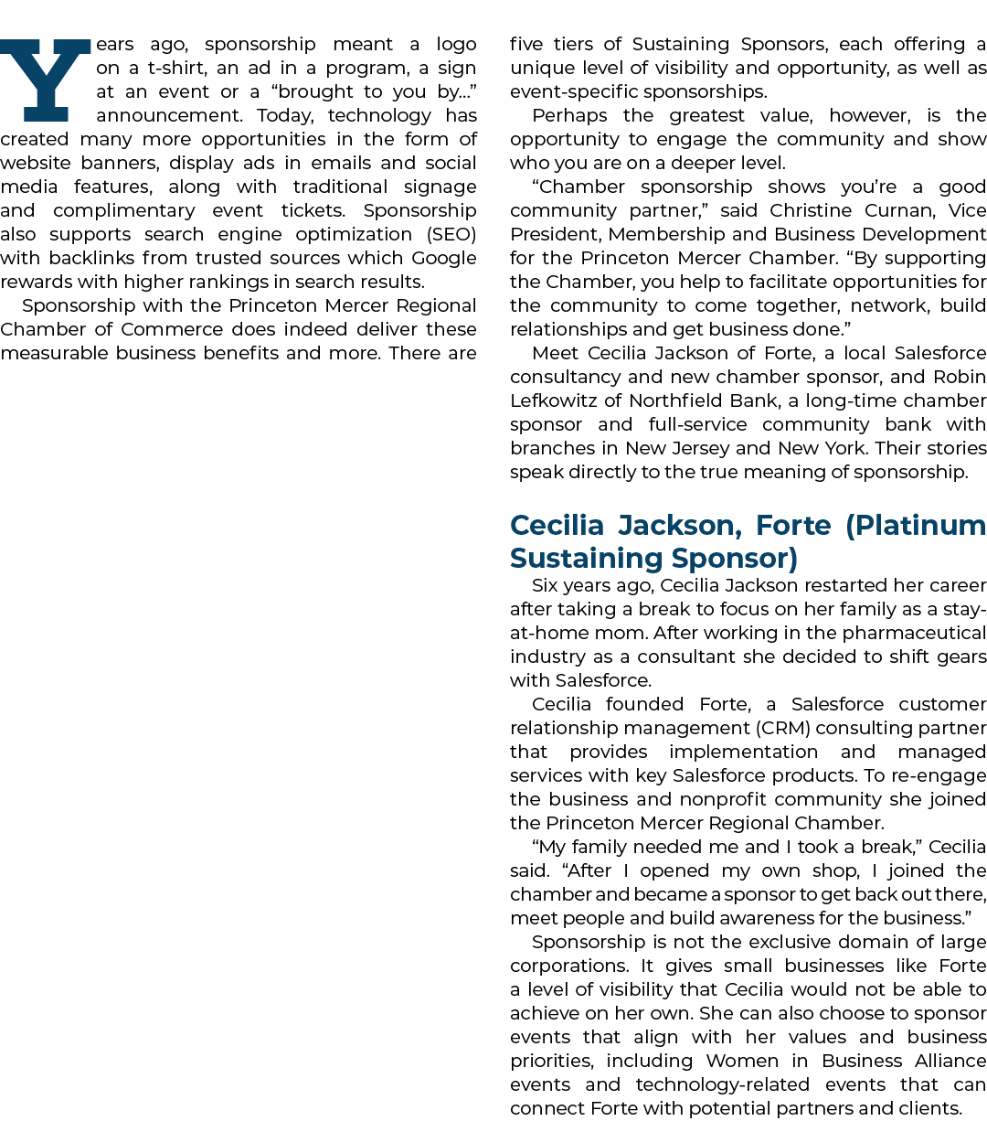 Years ago, sponsorship meant a logo on a t shirt, an ad in a program, a sign at an event or a “brought to you by…” an...