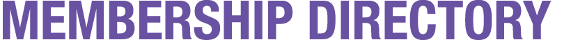 MEMBERSHIP DIRECTORY