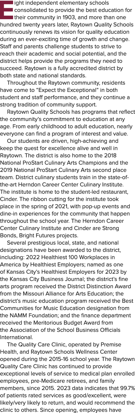 Eight independent elementary schools consolidated to provide the best education for their community in 1903, and more...