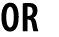 or