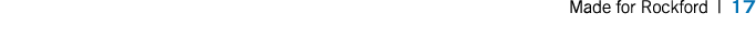 Made for Rockford | 17