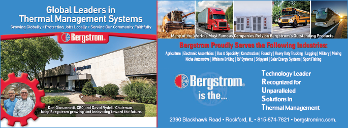 A white label with black text reading “Bergstrom Inc. 4 7/8" on it. AI generated content