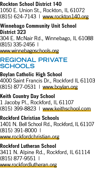 Rockton School District 140 1050 E. Union St., Rockton, IL 61072 (815) 624 7143 | www.rockton140.org Winnebago Commun...