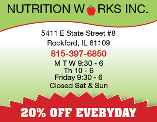 A white sign with black lettering that reads “6RCB1004 Nutrition Works Inc.". AI generated content