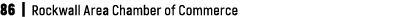 86 | Rockwall Area Chamber of Commerce
