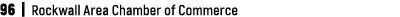 96 | Rockwall Area Chamber of Commerce