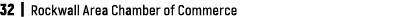 32 | Rockwall Area Chamber of Commerce