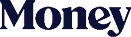The image is a large blue capitalized word “MONEY" on a white background. AI generated content
