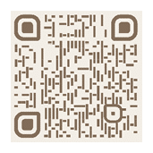 A barcode with a square in the middle. Description generated by AI