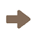 A brown arrow pointing to the right. Description generated by AI
