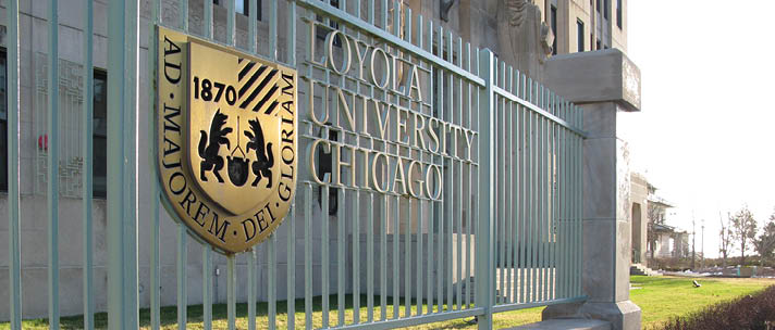 A gate with a sign that says “Lake Shore Campus" on it. AI generated content