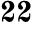 22