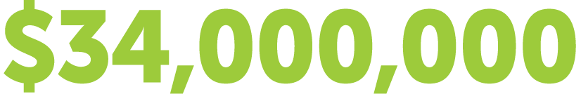 $34,000,000