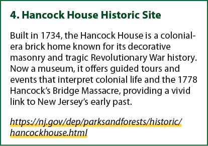 4. Hancock House Historic Site Built in 1734, the Hancock House is a colonial era brick home known for its decorativ...