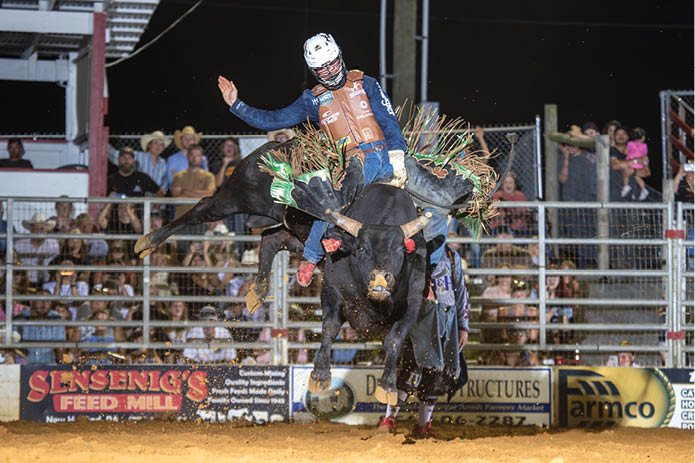 Cowtown Rodeo Woodstown Pilesgrove, N.J., Aug. 10  Stock contractor: Cowtown Rodeo. Rodeo secretary: Carmela Spano. Officials: Cory Clement and Roger Walter. Timers: Dana Desiato and Clare Turnbull Nichols. Announcers: Scott Grover and Jeff Lee. Specialty acts: Chelsea Anderson and Gena Cox. Bullfighters: Ethan Johnson, Jerry Jacobs and Houston Burbridge. Clown/barrelman: Jason Farley. Flankmen: R.J. Griscom Jr and Mark DeSiato. Chute boss: R.J. Griscom Jr. Pickup men: Dominic Spano and John Leinaweaver. Music director: Jersey Jake Ostrum III. Photographer: Andre Da Silva.
