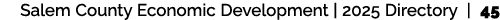 Salem County Economic Development | 2025 Directory | 45