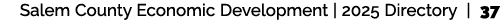 Salem County Economic Development | 2025 Directory | 37