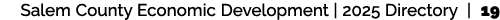 Salem County Economic Development | 2025 Directory | 19