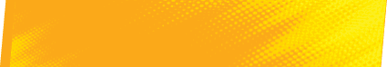 bright yellow banner with halftone effect 