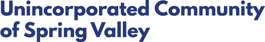 Unincorporated Community of Spring Valley