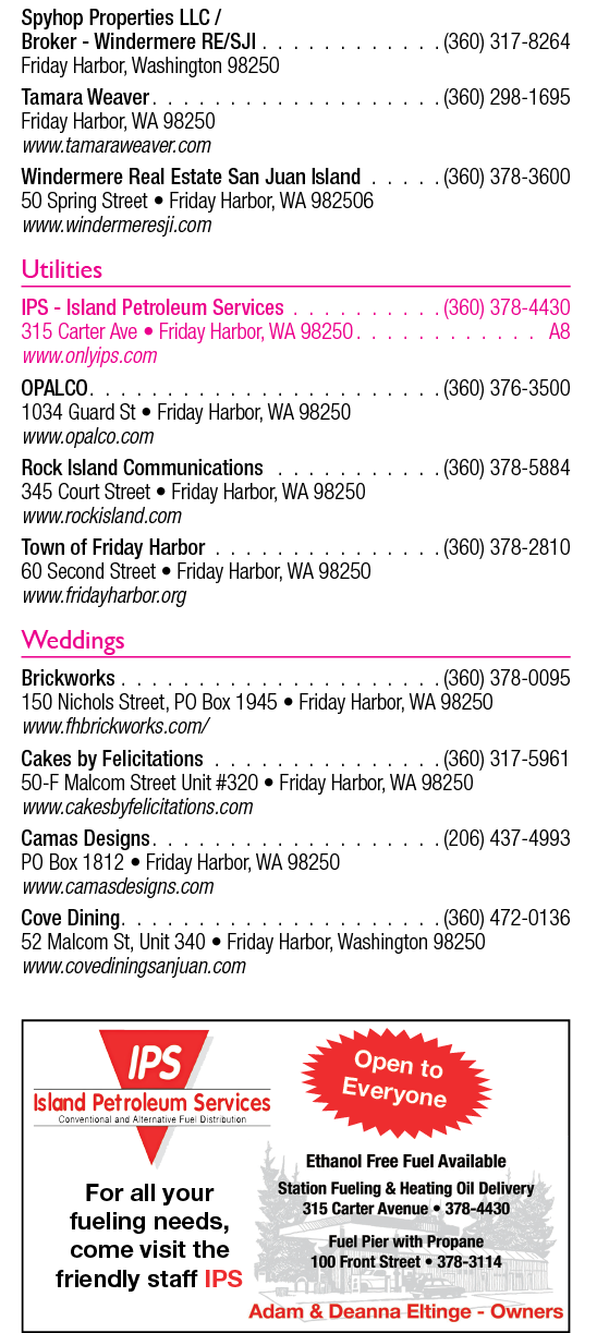 A pink and white advertisement for a business. Description generated by AI