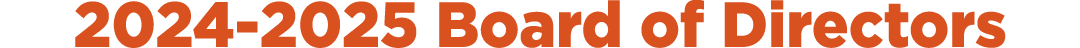 2024 2025 Board of Directors