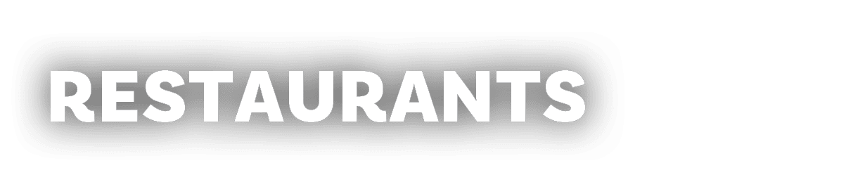 REstaurants