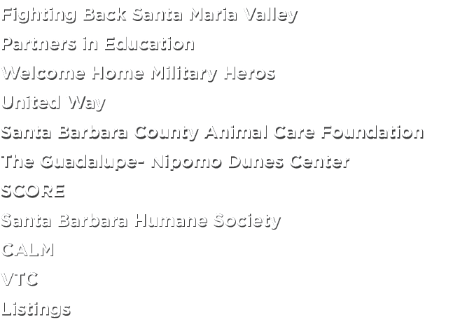 Fighting Back Santa Maria Valley Partners in Education Welcome Home Military Heros United Way Santa Barbara County A...
