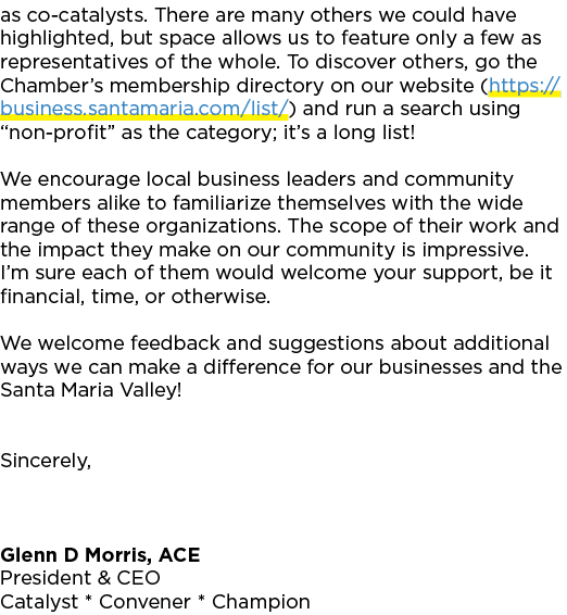 as co catalysts. There are many others we could have highlighted, but space allows us to feature only a few as repres...