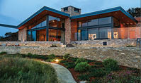 Landscape image of the Presquile Winery located in Santa Maria, California 