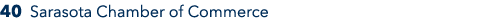 40 Sarasota Chamber of Commerce