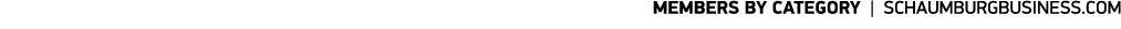 MEMBERS BY CATEGORY | SCHAUMBURGBUSINESS.COM