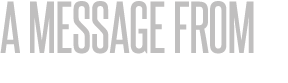 A message from 