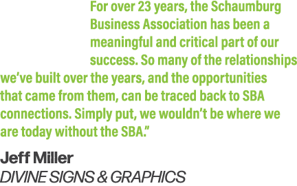For over 23 years, the Schaumburg Business Association has been a meaningful and critical part of our success. So man...