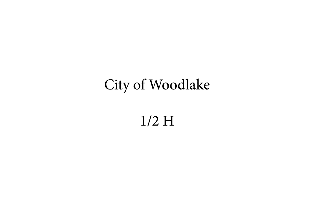 City of Woodlake 1/2 H