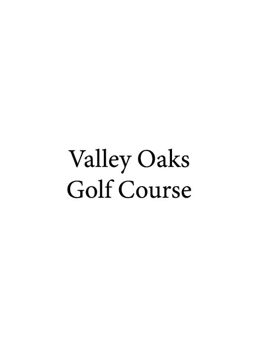 Valley Oaks Golf Course