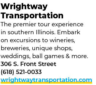 Wrightway Transportation The premier tour experience in southern Illinois. Embark on excursions to wineries, brewerie...
