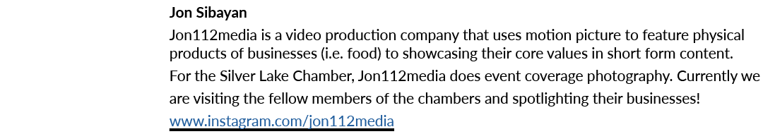 Jon Sibayan Jon112media is a video production company that uses motion picture to feature physical products of busine...