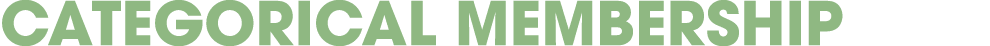 Categorical Membership