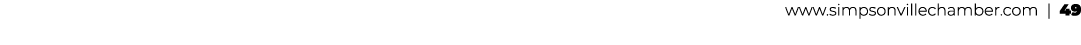 www.simpsonvillechamber.com | 49 