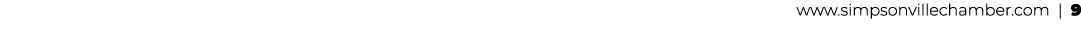 www.simpsonvillechamber.com | 9 