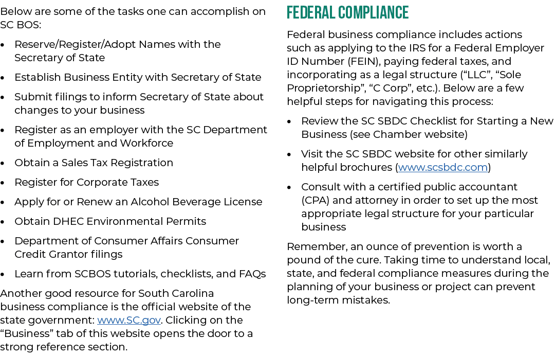Below are some of the tasks one can accomplish on SC BOS: • Reserve/Register/Adopt Names with the Secretary of State ...