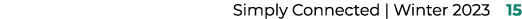 Simply Connected | Winter 2023 15