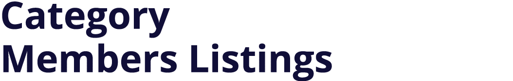 Category Members Listings