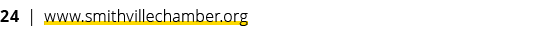 24 | www.smithvillechamber.org