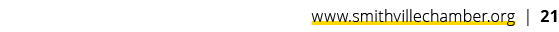www.smithvillechamber.org | 21