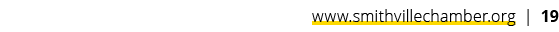 www.smithvillechamber.org | 19